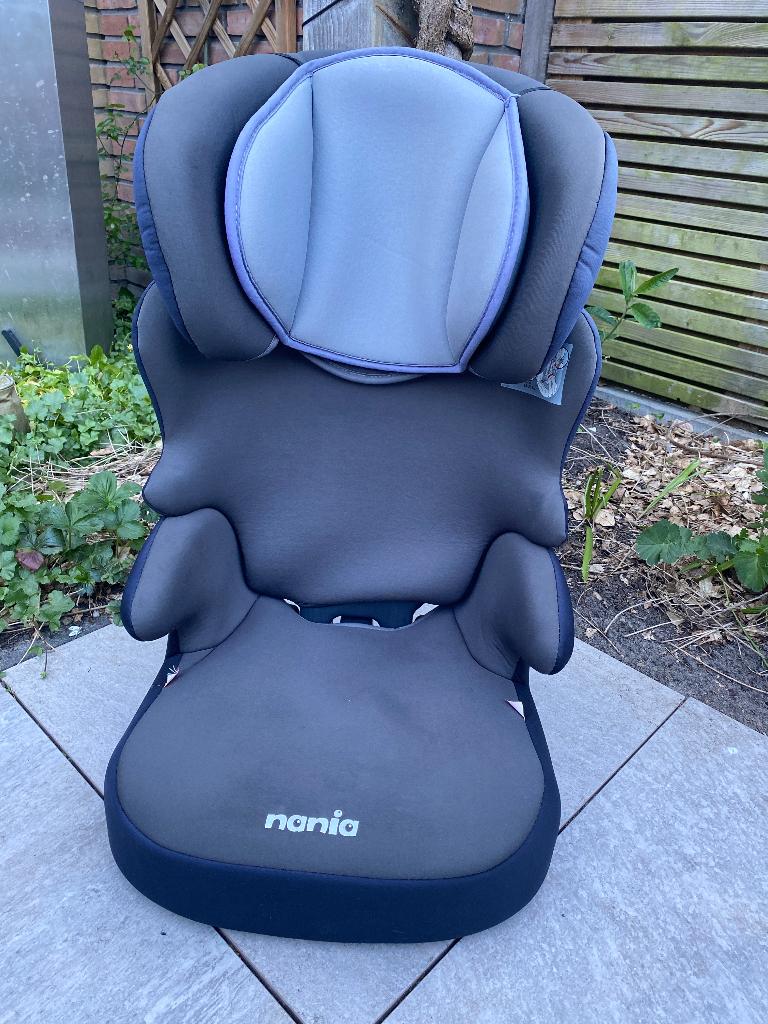 Zitverhoger met rugleuning NANIA 15 tot 36 kg, 15 t/m 36 kg, Verstelbare rugleuning, Ophalen, Overige merken