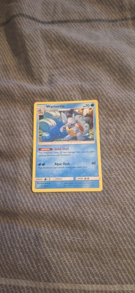 Pokémon kaart Wartortle 34/236, Ophalen of Verzenden