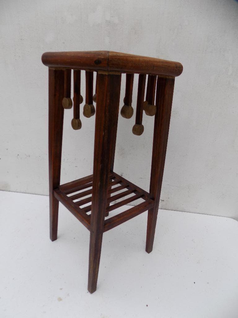 Tafel plantentafel jaren 80 vintage retro bijzettafel, Huis en Inrichting, Ophalen of Verzenden, Gebruikt, Hout