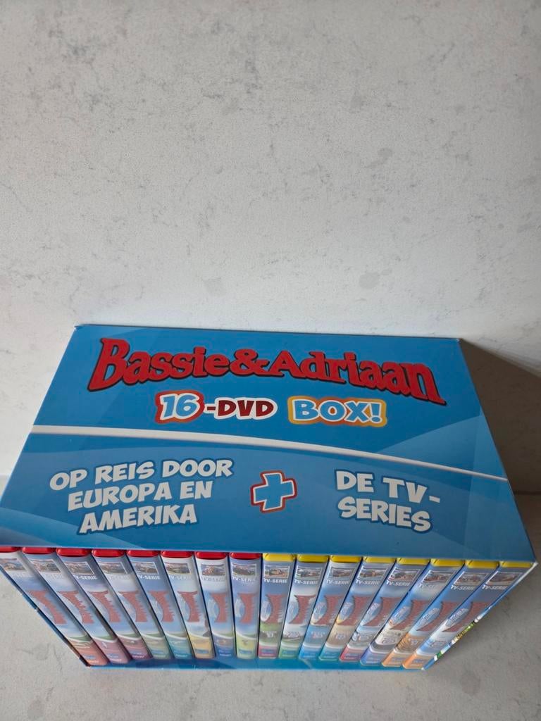 Bassie en Adriaan - 16dvd boxset, Cd's en Dvd's, Dvd's | Kinderen en Jeugd, Alle leeftijden, Ophalen of Verzenden, Zo goed als nieuw