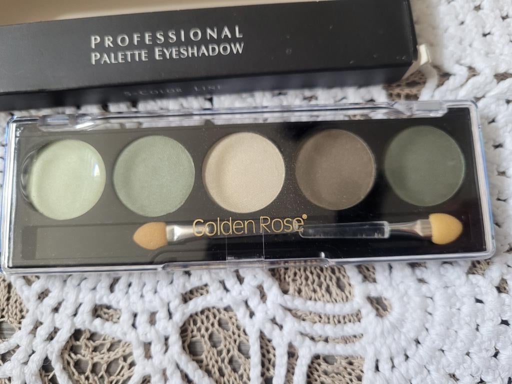 Golden Rose Oogschaduw Palet - Groene tinten, Ogen, Nieuw, Ophalen of Verzenden, Make-up