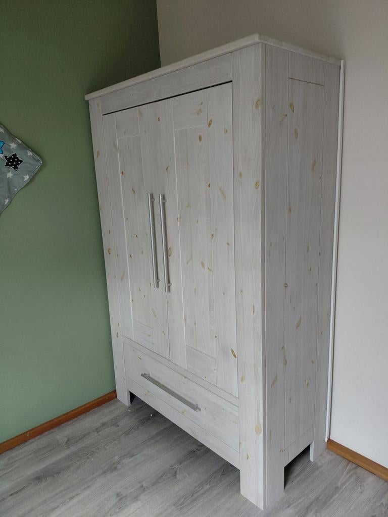 Babykamer Kast & Commode Grey Wash - Gebruikt, Ophalen, Gebruikt, 50 tot 70 cm, 100 cm of meer