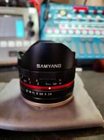 Samyang 8mm f/2.8 UMC Fisheye II – Sony E Mount (APS-C), Verzenden, Zo goed als nieuw, Groothoek Fisheye-lens