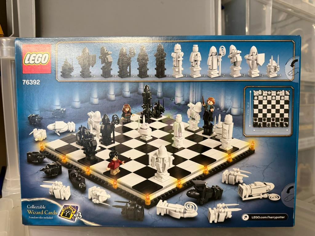 Lego Harry Potter 76392 Hogwarts Wizards’s Chess Sealed, Kinderen en Baby's, Speelgoed | Duplo en Lego, Lego, Ophalen of Verzenden