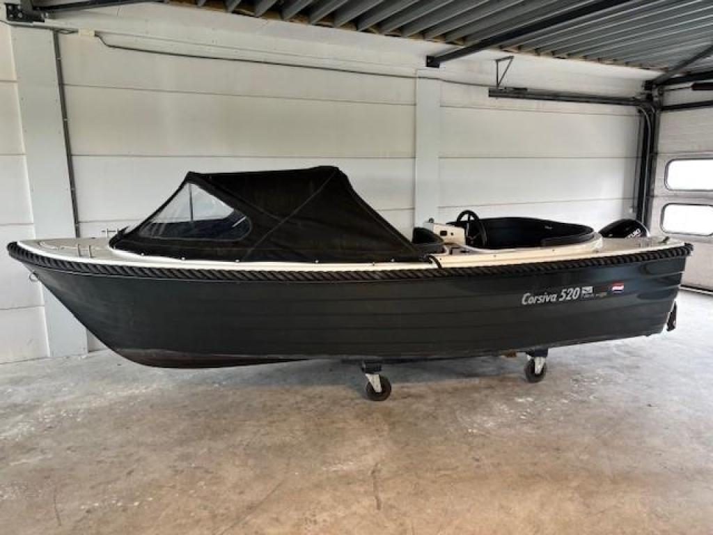Zeer mooie Corsiva 520 met Suzuki DF9.9ARL, 2017, Zo goed als nieuw, Polyester, 3 tot 6 meter, 10 tot 30 pk