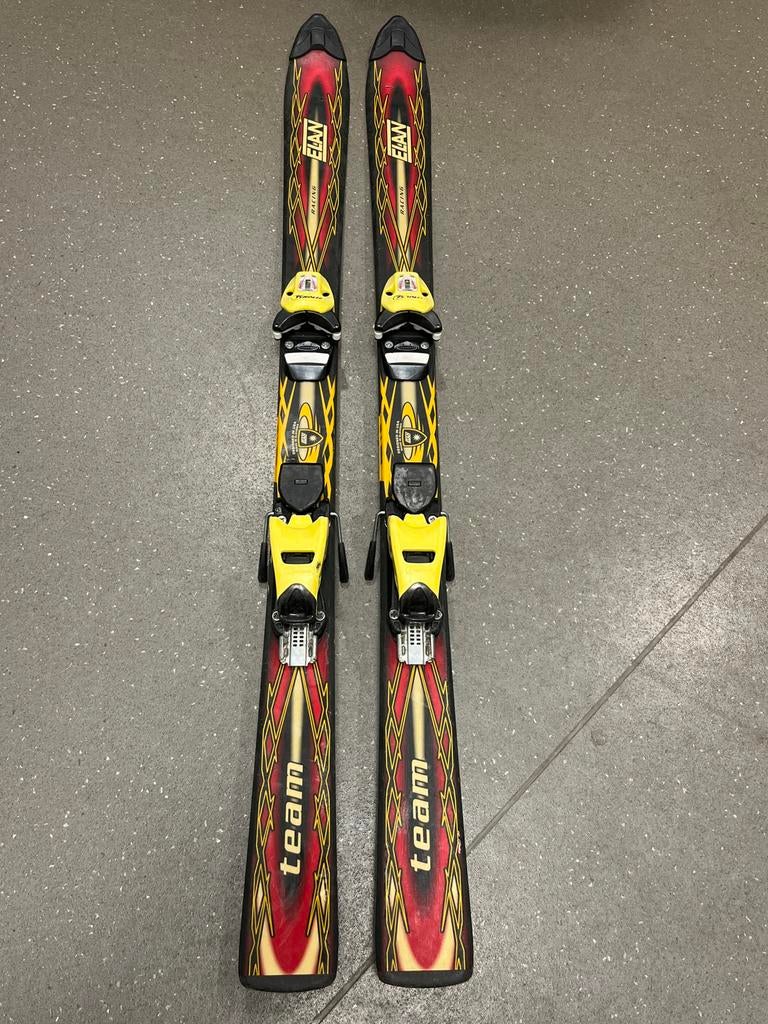 Elan Racing Kinderski's 115-120cm met bindingen, Overige merken, Gebruikt, 100 tot 140 cm, Ophalen of Verzenden