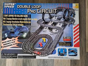Super Speed Racebaan - 16,4m Double Loop Pro Circuit * ZGAN* beschikbaar voor biedingen