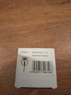 Design plug 1 1/4 afsluitbaar chroom, Doe-het-zelf en Verbouw, Sanitair, Ophalen, Nieuw, Chroom, Wastafel