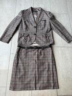 Gerry Weber pak: blazer met rok maat 44, Ophalen of Verzenden, Zo goed als nieuw, Maat 42/44 (L), Zwart