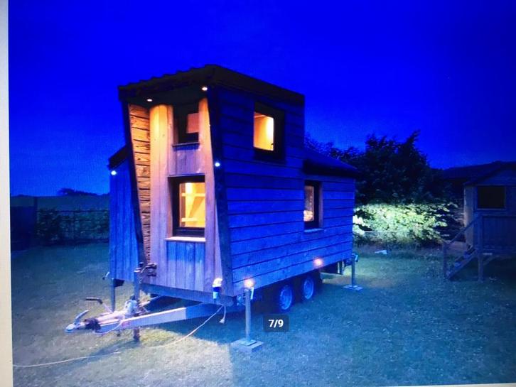 Mini TinyHouse Tuinhuisje, Tuin en Terras, Tuinhuizen, Gebruikt, Overige typen, 250 tot 500 cm, 200 tot 400 cm, 3 ramen of meer