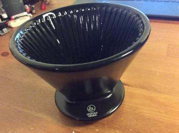 Leopold Vienna Koffiefilter Palermo. zwart keramiek. Nieuw beschikbaar voor biedingen