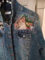Gepimpt spijkerjasje met poezen, Kleding | Dames, Schoenen, Ophalen of Verzenden, Zo goed als nieuw, Blauw, Sneakers of Gympen