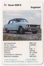 Kw3078 autokaartje 3c rover 3500 s, Ophalen of Verzenden, Zo goed als nieuw