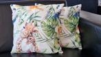 2x Jungle Kussens Giraffe 40x40cm - Nieuw!, Ophalen of Verzenden, Nieuw, Overige kleuren, Vierkant