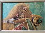 Balinese dans, Antiek en Kunst, Kunst | Schilderijen | Klassiek, Ophalen of Verzenden