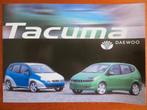 Daewoo Tacuma Sport en Tacuma Style (2000), Ophalen of Verzenden, Nieuw, Overige merken