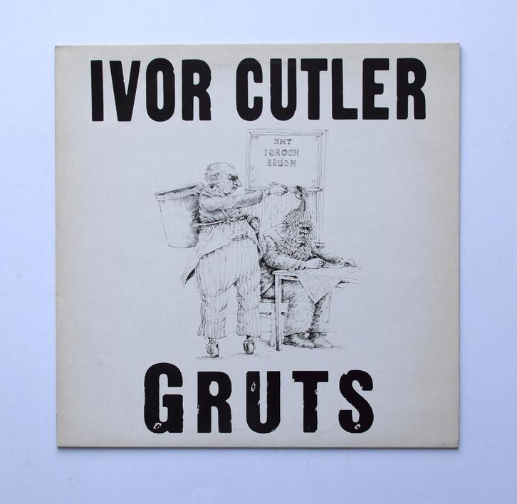 Ivor Cutler, Gruts. UK Rough Trade. Vinyl LP, 1986, Cd's en Dvd's, Vinyl | Rock, Gebruikt, Alternative, 12 inch, Verzenden