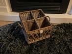 Riviera Maison Rustic Rattan Square Bestekbak, Huis en Inrichting, Keuken | Keukenbenodigdheden, Ophalen of Verzenden, Zo goed als nieuw