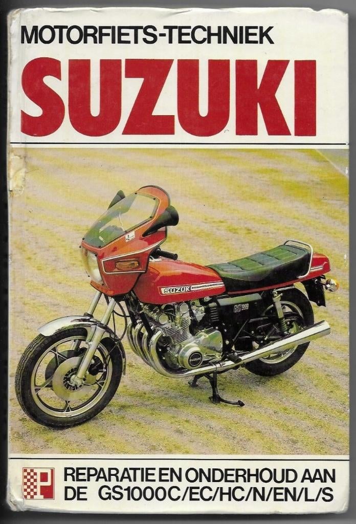 Suzuki GS1000 reparatie en onderhoud (SP01), Motoren, Ophalen of Verzenden, Suzuki