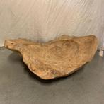 Teakhouten (fruit) schaal - ca 25 tot 80 cm – Bij TTM Wonen, Huis en Inrichting, Woonaccessoires | Schalen en Manden, Ophalen