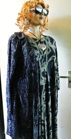 Vest zwart kant jasje vintage feestjasje vestje M/L, Ophalen of Verzenden, Gedragen, Maat 42/44 (L), Zwart