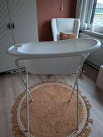Wit babybadje met standaard, Ophalen, Gebruikt, Badje, Standaard