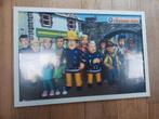 Poster Brandweerman Sam ingelijst, Ophalen of Verzenden, Zo goed als nieuw, Wanddecoratie