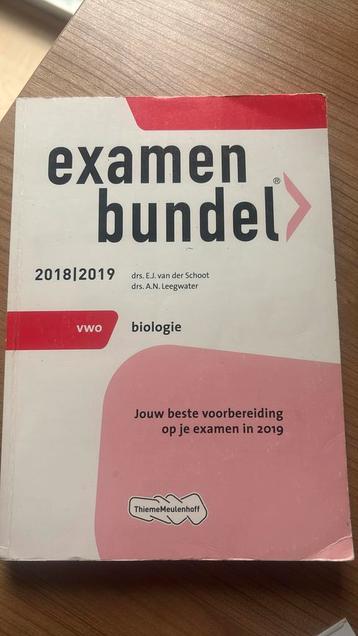 vwo Biologie 2018/2019 beschikbaar voor biedingen