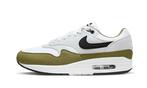 Nike Air Max 1 Black White Medium Olive 42.5, 44, 44.5, 45.5, Kleding | Heren, Ophalen of Verzenden, Nieuw, Zwart