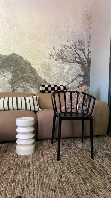2x Kartell Venice zwarte stoel - Philip Starck beschikbaar voor biedingen