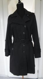 Easy Comfort zwarte trenchcoat maat 38, Maat 38/40 (M), Zwart, Ophalen of Verzenden, Zo goed als nieuw
