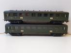 HORNBY SNCF Sneltreinrijtuigen 2e klas Forestier 2 stuks, Overige merken, Gebruikt, Gelijkstroom of Wisselstroom, Wagon