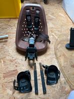 Yepp Mini Fietsstoeltje + Windscherm, Fietsen en Brommers, Fietsaccessoires | Fietsstoeltjes, Ophalen, Gebruikt, Voetsteuntjes