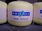 Phildar Phil Tulle 100% polymide 9 bollen , Ophalen of Verzenden, Nieuw, Haken, Patroon of Boek