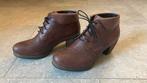 Wolky maat 41 leren veterlaarsjes, Kleding | Dames, Schoenen, Ophalen of Verzenden, Zo goed als nieuw, Bruin