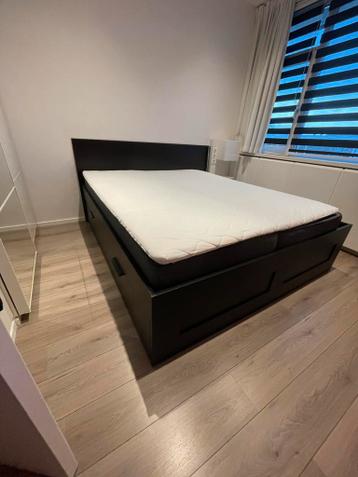 IKEA Brimnes Bedframe 180x200 met Opberglades - afbeelding 1