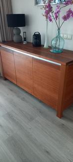 Massief  noten dressoir/ tv kast., Ophalen, 150 tot 200 cm, Zo goed als nieuw, Minder dan 100 cm