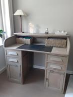 Antiek eikenhout bureau, Huis en Inrichting, Kasten | Secretaires, Ophalen, Gebruikt, Antiek