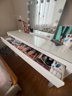 Malm makeup tafel, Ophalen of Verzenden, Zo goed als nieuw, Hout, Minder dan 100 cm