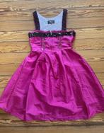 Prachtige roze/fuschia zijde dirndl Steindl Premium maat 36, Galajurk, Zo goed als nieuw, Roze, Maat 36 (S)
