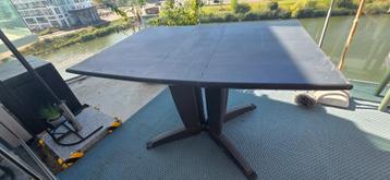 Tuintafel inklapbaar zwart  beschikbaar voor biedingen