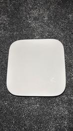 Gebaksbordjes wit 7 stuks, Ophalen of Verzenden, Zo goed als nieuw, Porselein, Bord(en)