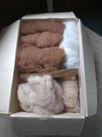 Gekaarde alpaca wol spinnen vilten wandelwol 100 gram €7,50, Ophalen of Verzenden, Nieuw, Spinwol
