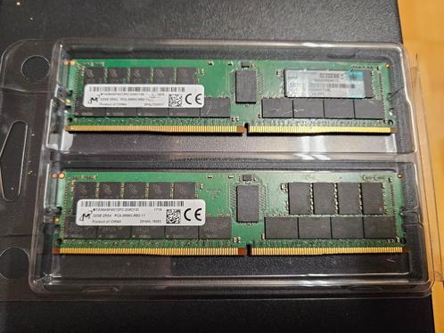 HPE DDR4 32GB PC4-2666 ECC registered module, Computers en Software, RAM geheugen, Zo goed als nieuw, Server, 32 GB, DDR4, Ophalen