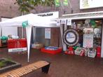 PARTYTENT 3x3m. + 2 ZIJWANDEN MET VENSTER, Tuin en Terras, Partytenten, Opvouwbaar, Partytent, Minder dan 4 meter, Zo goed als nieuw