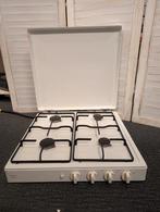 Pelgrim vrijstaand 4 pits gaskookplaat., Witgoed en Apparatuur, Ophalen, Gebruikt, 4 kookzones, Gas