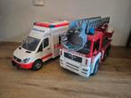 Bruder Ambulance & Brandweerwagen, Ophalen, Gebruikt, Jongen of Meisje