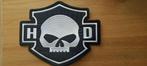 Harley Davidson rugpatch Bar & Shield met Skull, Motoren, Accessoires | Overige, Verzenden