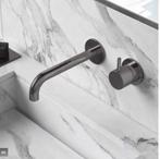 Hotbath Cobber Kraan + Bedienstuk Mat Zwart, Ophalen of Verzenden, Zo goed als nieuw, Kraan