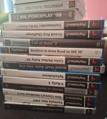 Playstation 2 Spellen Collectie beschikbaar voor biedingen
